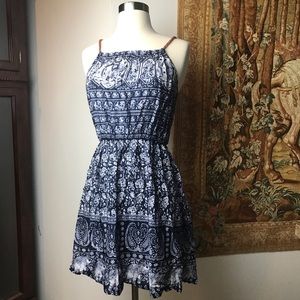 Thailand Blue Elephant Cute Dress
